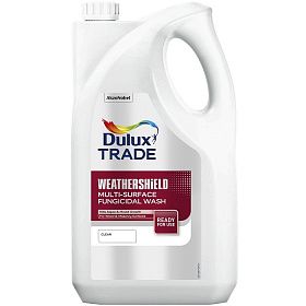 Концентрированный биозащитный раствор Dulux Trade Weathershield Multy-Surface Fungicidal Wash (5л)